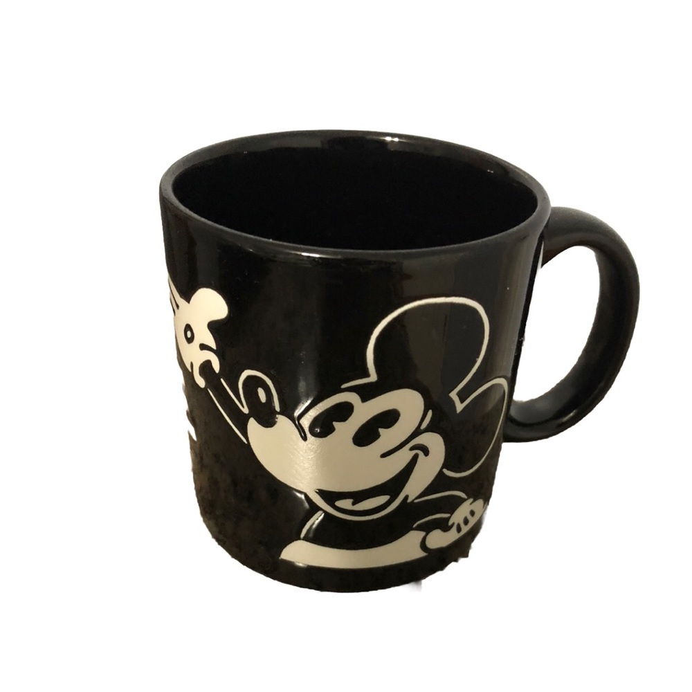 Classic Mickey Mouse Black White Disney Mug